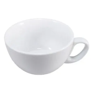 Cappuccino Cups 12 oz Round Handles Box of 6