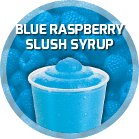 Blue Raspberry Flavoured Slush Syrup 5L 11