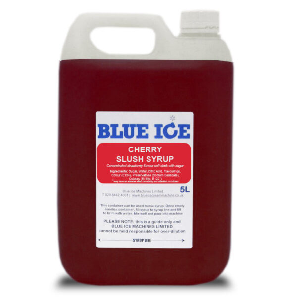 Blue Raspberry Flavoured Slush Syrup 5L 5