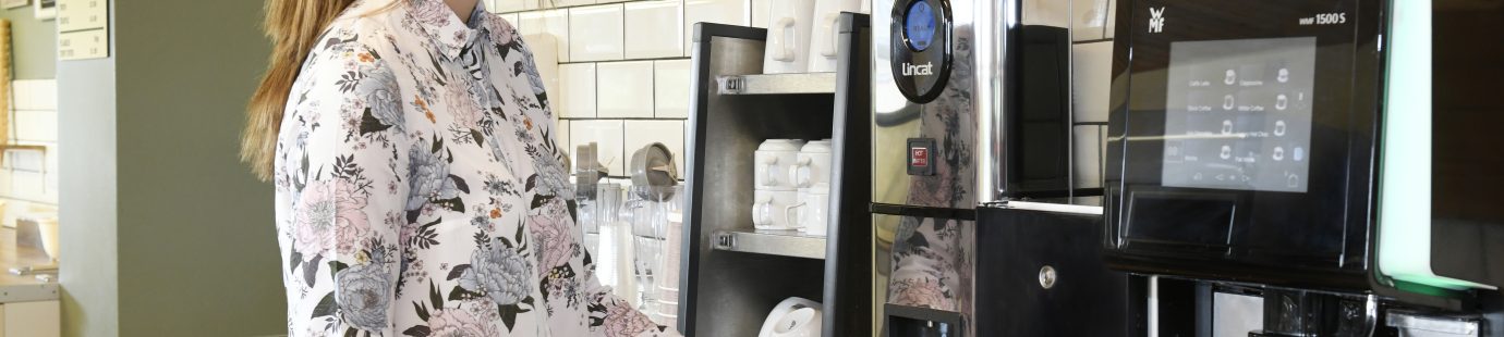 Self-service commercial coffee machines