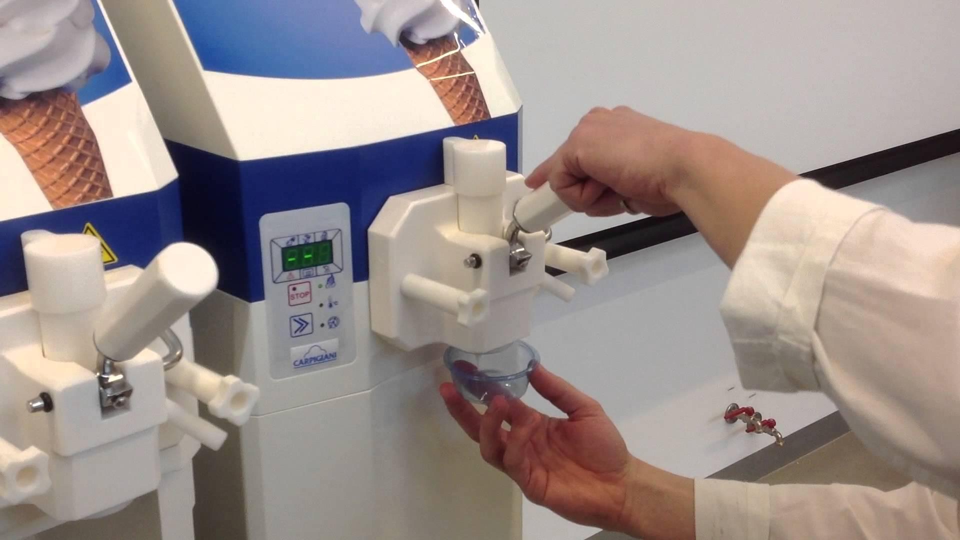 Carpigiani Soft & Go Ice Cream Machine Logic Vending