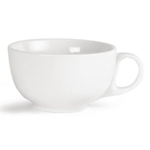 Cappuccino Porcelain Cups White x 12