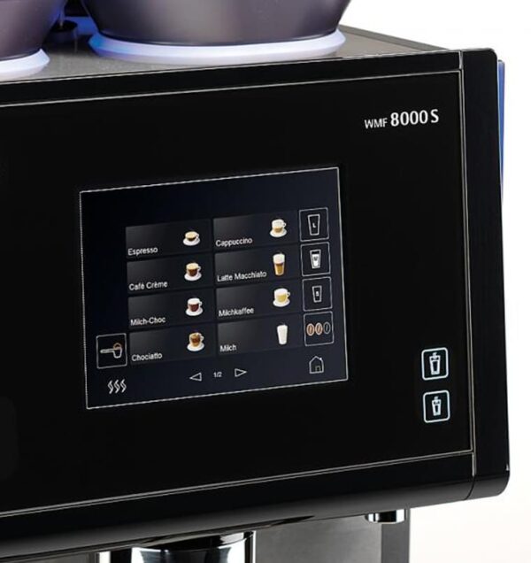 WMF 8000S Commercial Bean to Cup Coffee Machine 6