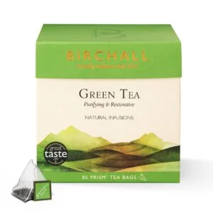 Birchall Green Tea - 80 x Prism Tea Bags