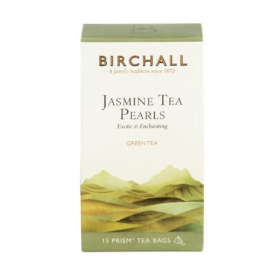 Birchall Jasmine Tea Pearls - 15 x Prism Tea Bags