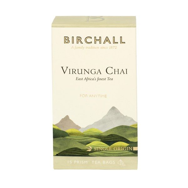 Birchall Virunga Chai - 15 x Prism Tea Bags