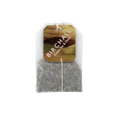 Birchall Green Tea & Peach- 25 x Enveloped Tea Bags 3