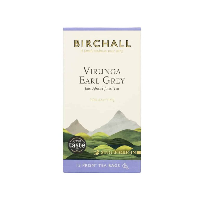 Birchall Virunga Earl Grey 15 x Prism Tea Bags Logic Vending