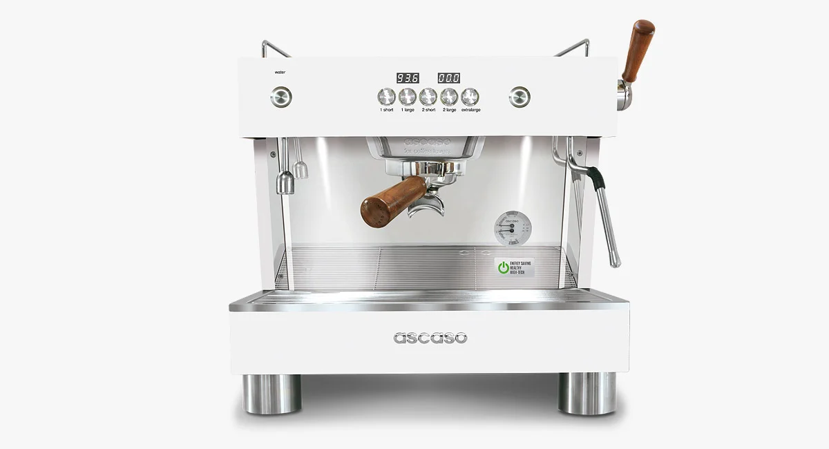 Barista T Plus White Coffee Machine