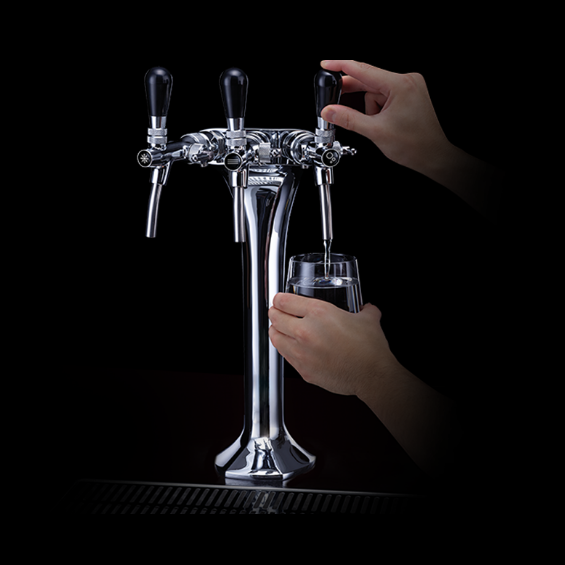 Chilled, Ambient, Hot & Sparkling Water System U2 Logic Vending