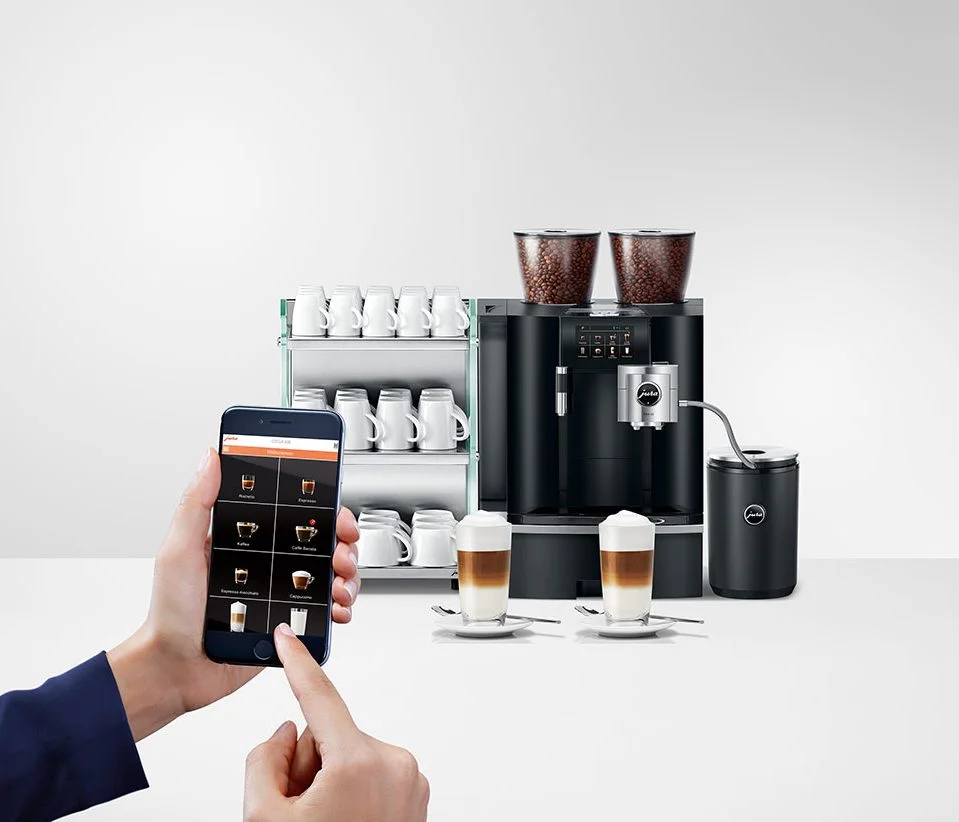 Jura JX10 Platinum Bean to Cup Coffee Machine 4