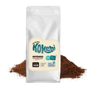Kokebi Coffee Intenso Dark Roast 1kg Ground Coffee 6