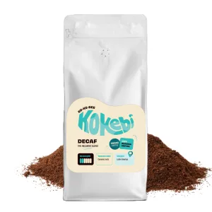 Kokebi Decaffeinated Fairtrade Organic Ground Coffee 1KG 3