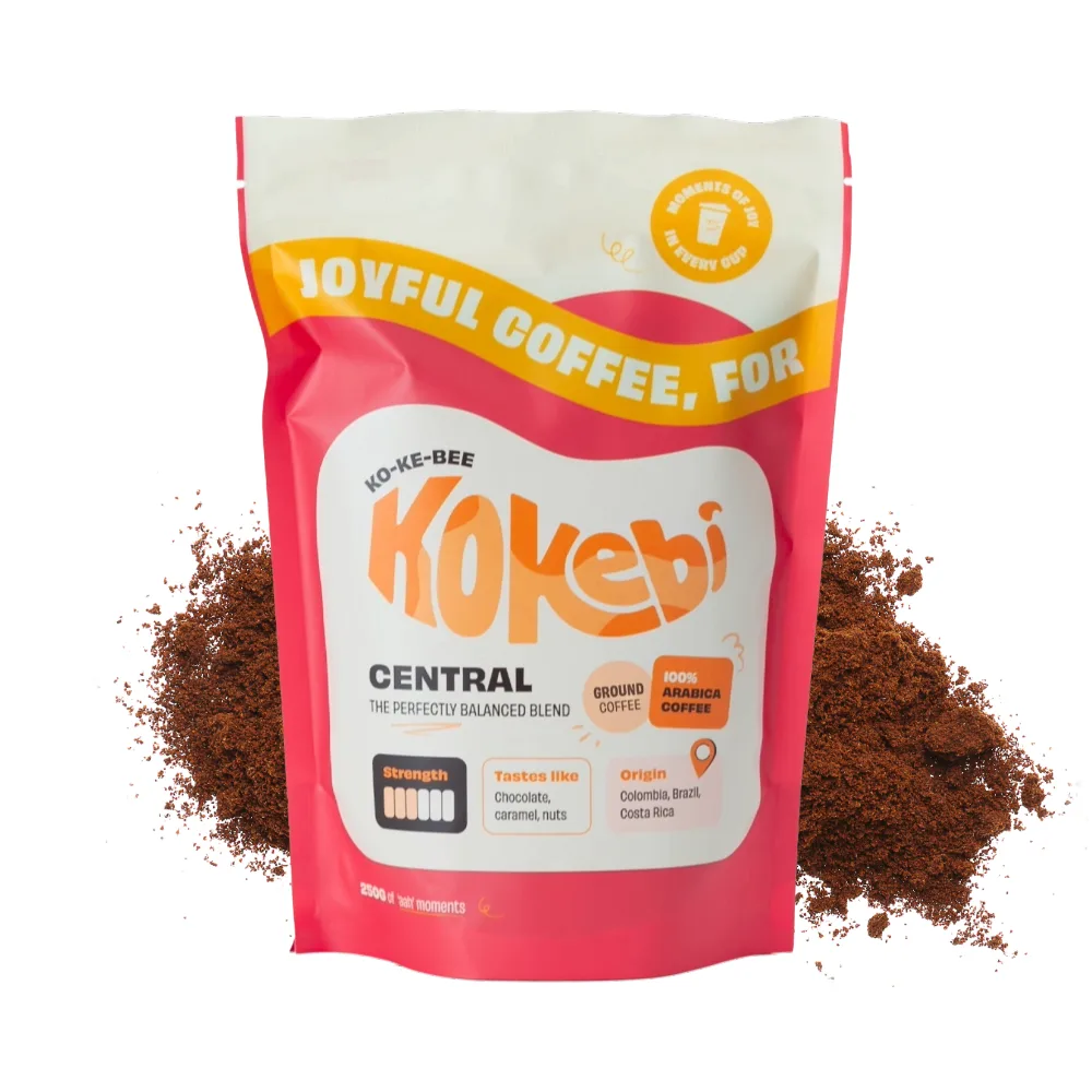 Kokebi Coffee Central Medium Roast 250g Ground Coffee 1