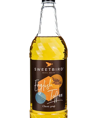 Sweetbird English Toffee Syrup 1 Litre