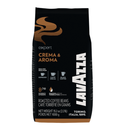 Lavazza Crema and Aroma Coffee Beans