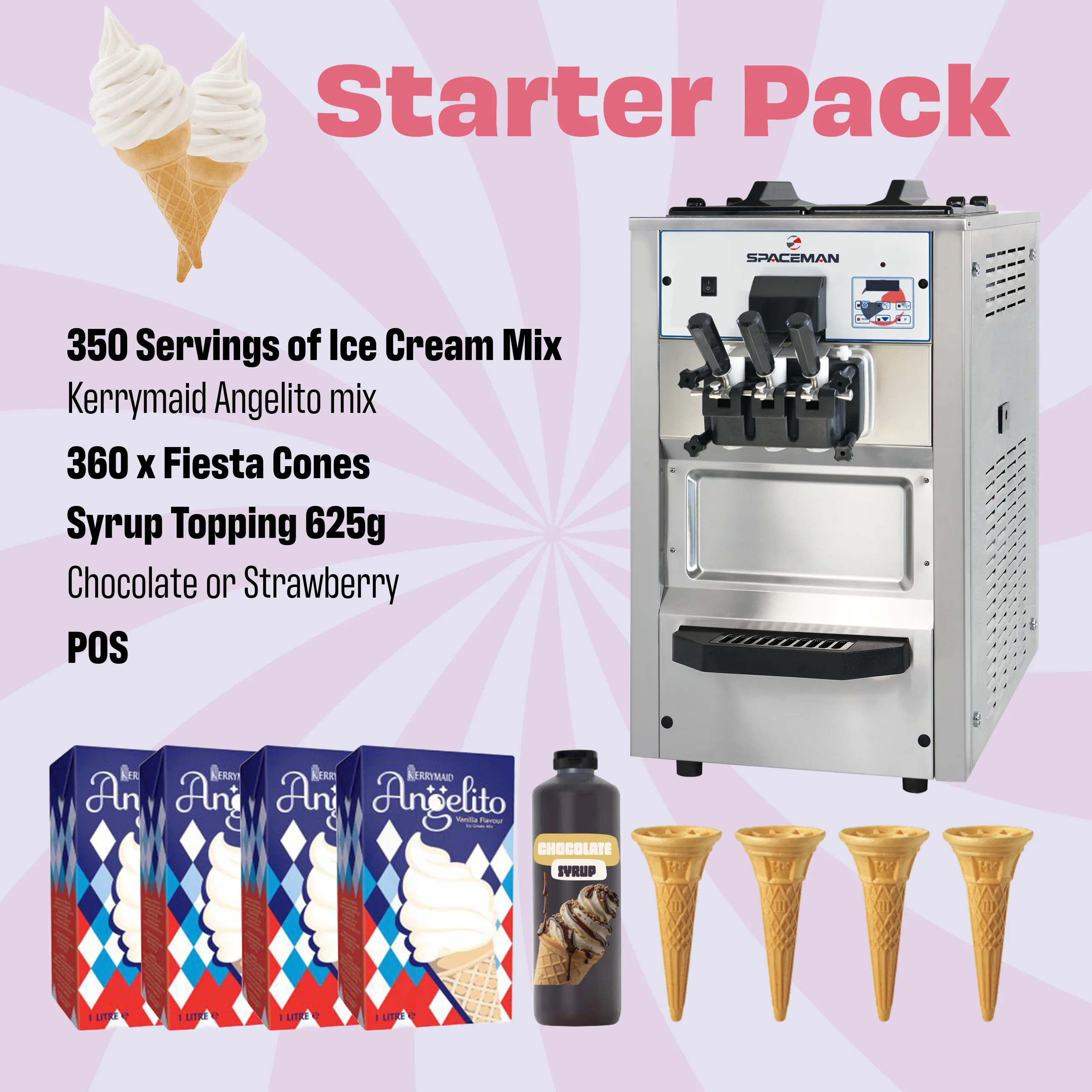 T15-N Soft Serve Ice Cream Machine 2