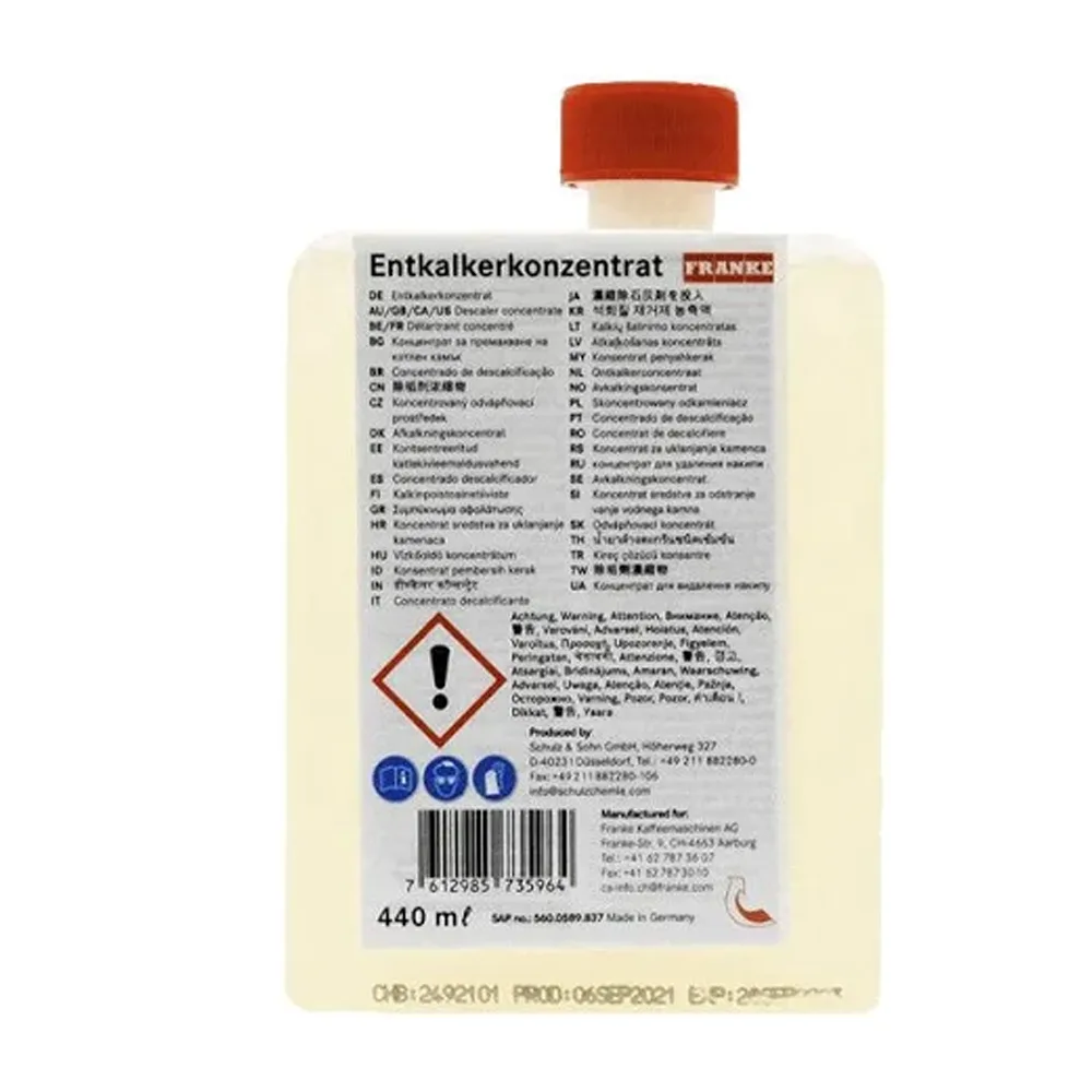 Franke Descaler Concentrate 440ml