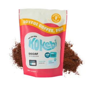 Kokebi Decaffeinated Fairtrade Organic Ground Coffee 250G